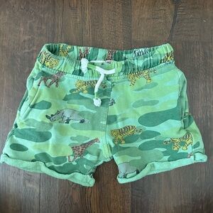 Zara zoo animals shorts